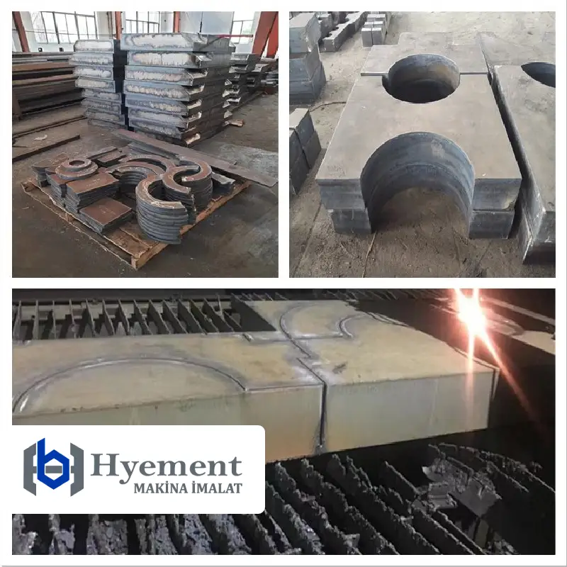 قص الألواح المعدنية السميكة بالبلازما