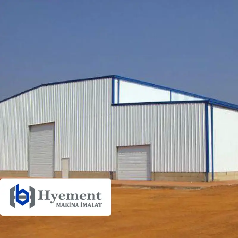 تصنيع الهناجر المعدنية بالسيستم الثابت والمتحرك